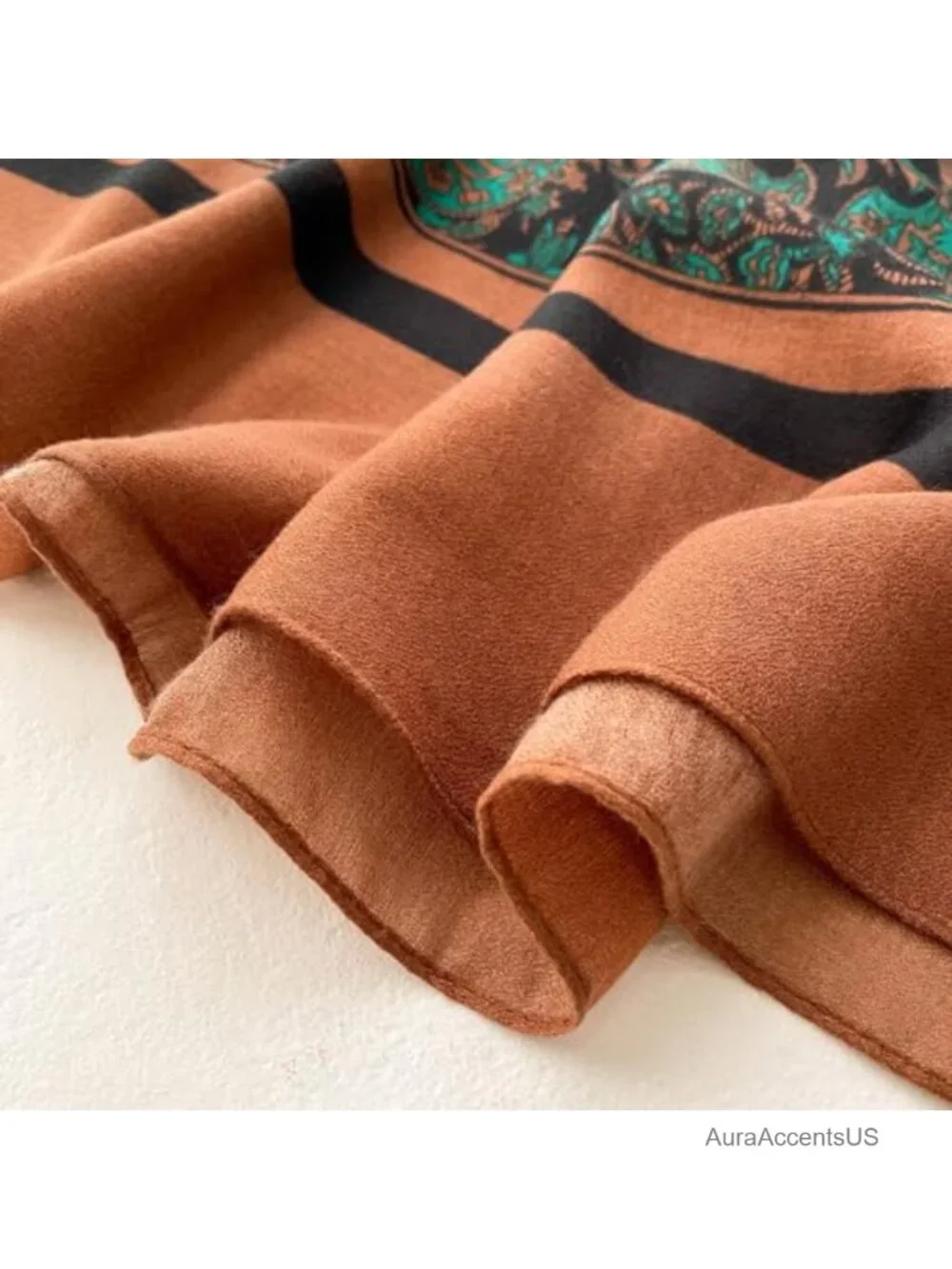 51x51 Inch Large Square Shawl - Multifunctional Fashion Scarf for Women